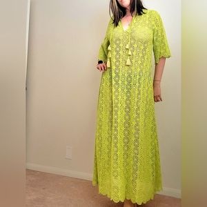 The Odells lime dress S-M